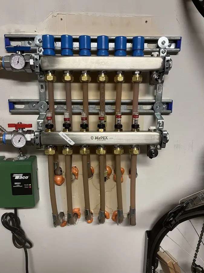 Plumber performing Sink Repair at a residential property in The Woodlands